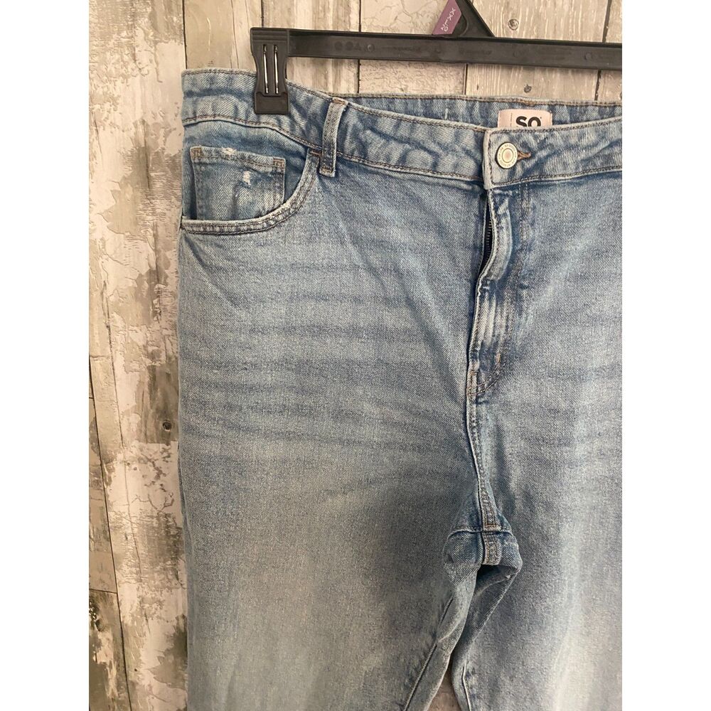 SO women's 90's baggy high rise plus size jeans 24/42W - Picture 2 of 6